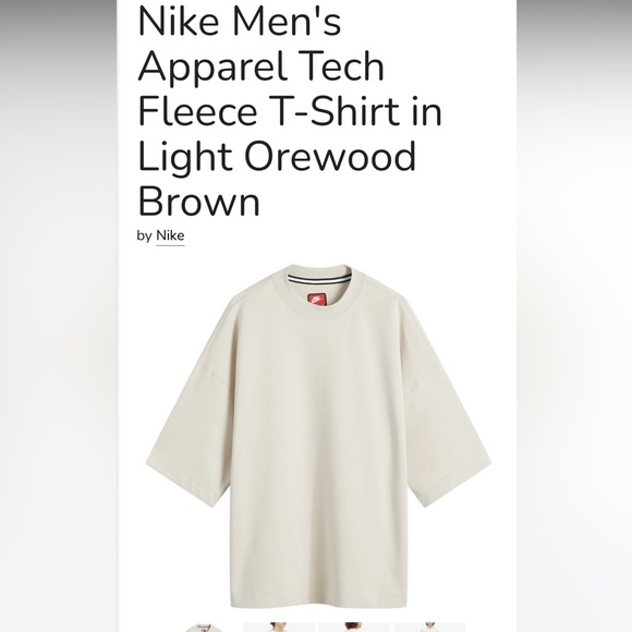 NWT Nike Tech Shirt - Picture 2 of 12